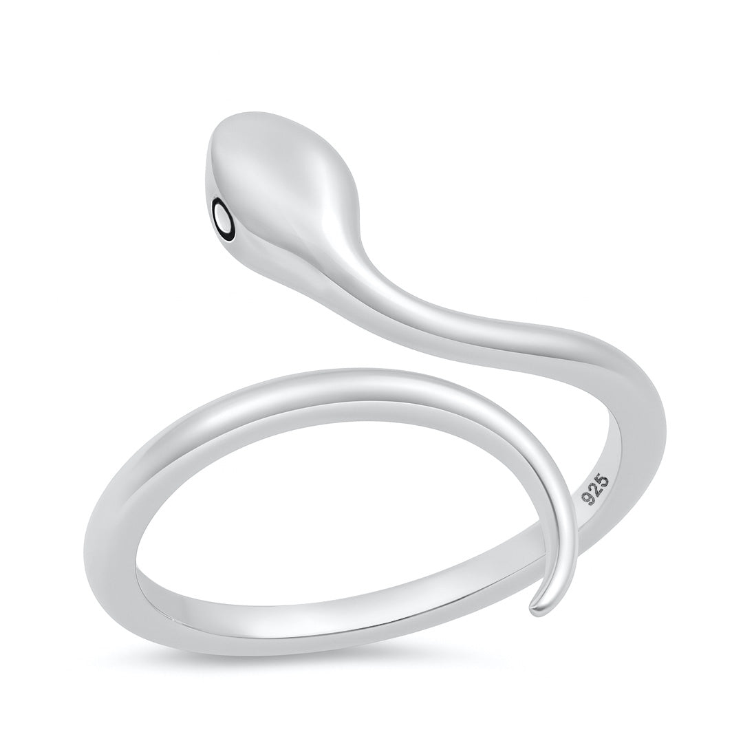 Silver Ring - Snake