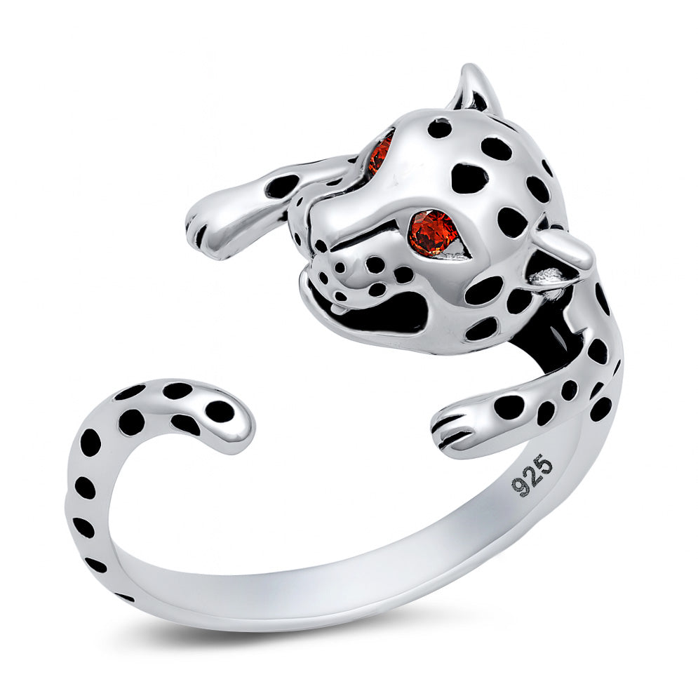 Silver Ring - Cheetah