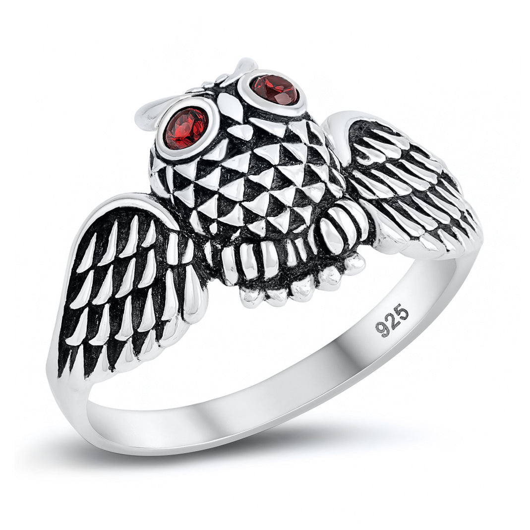 Silver Ring - Owl