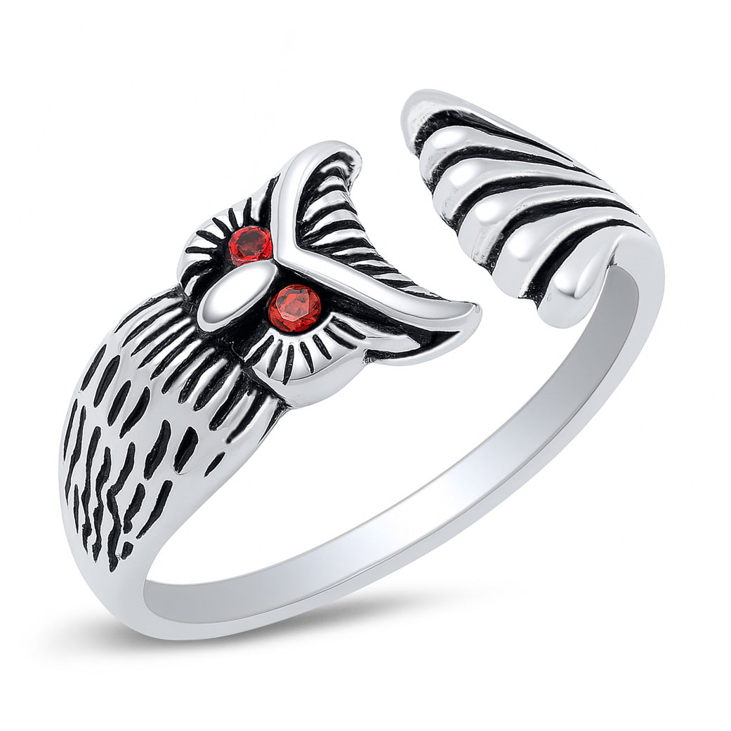 Silver Ring - Owl