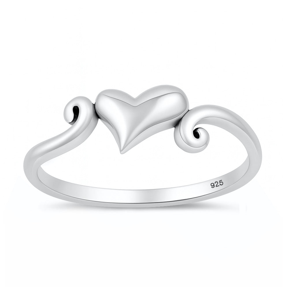 Silver Ring - Heart