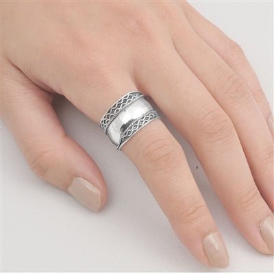 Silver Ring - Bali Design