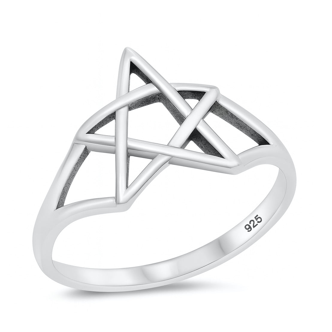 Silver Ring - Jewish Star