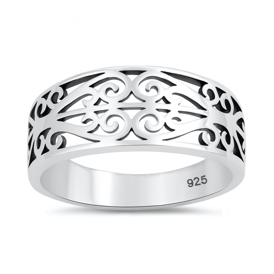 Silver Filigree Ring