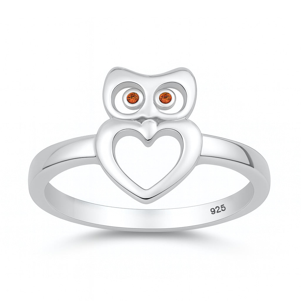 Silver Ring - Owl