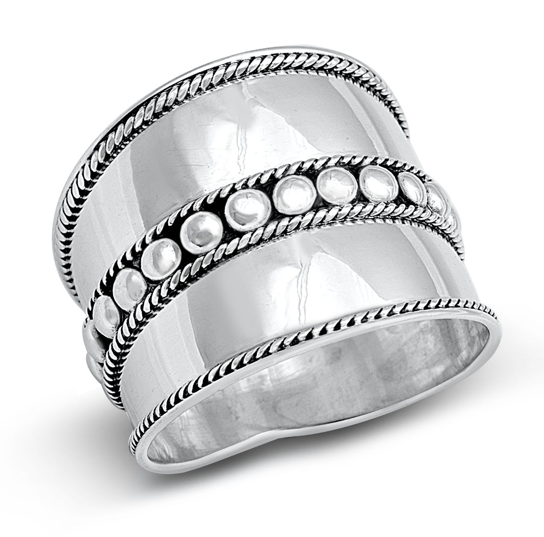 Silver Ring - Bali Design