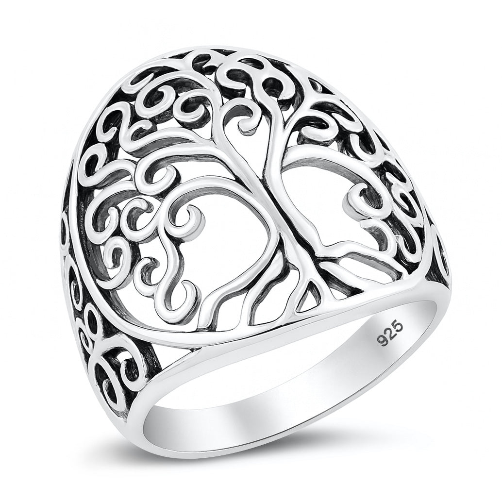 Silver Ring - Tree of Life