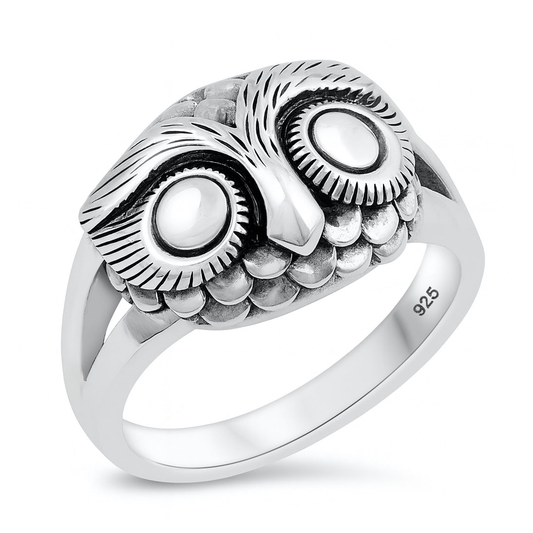 Silver Ring - Owl