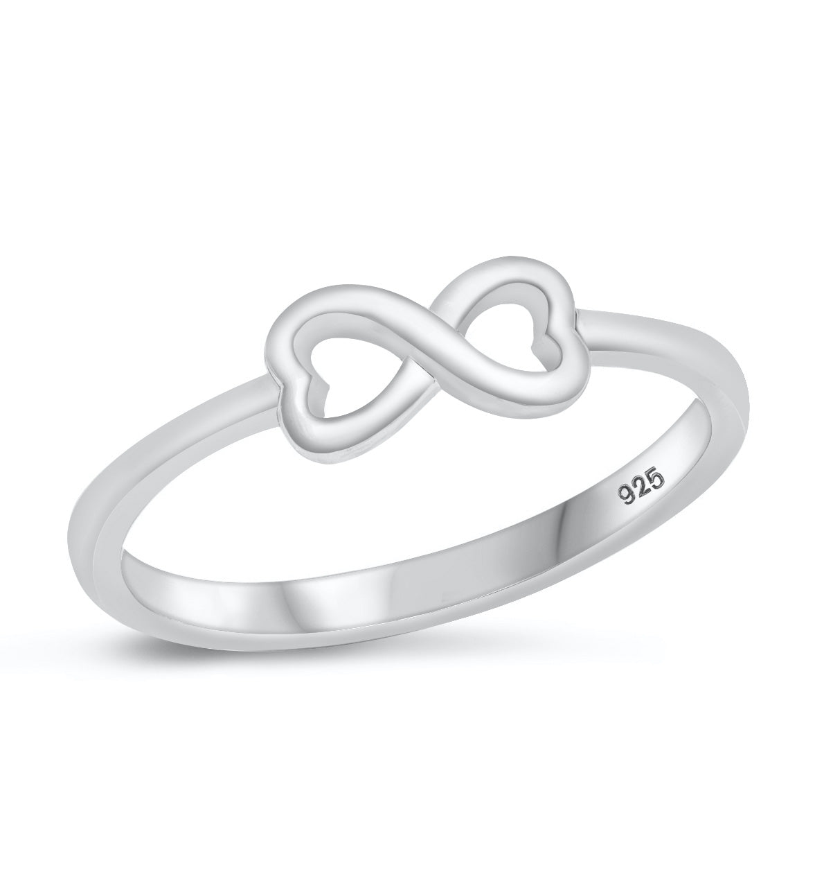 Silver Ring - Infinity Heart