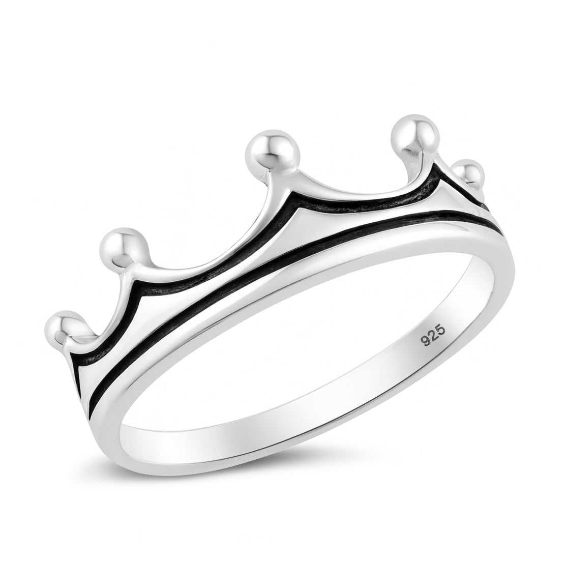 Silver Ring - Crown