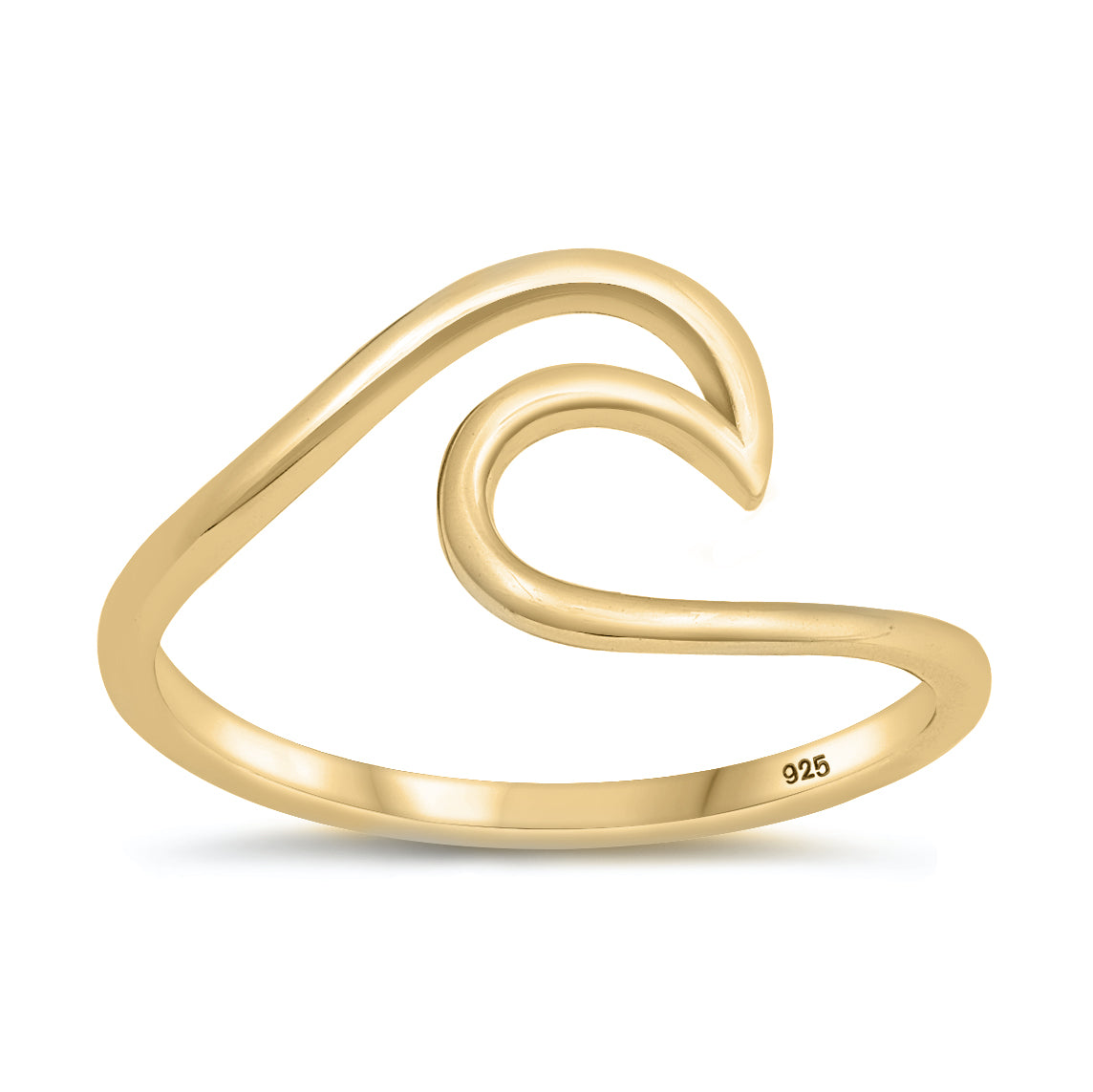 Silver Ring - Wave