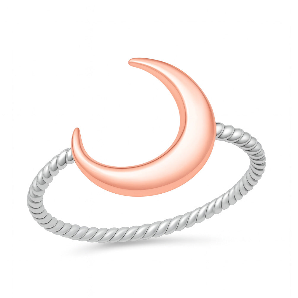 Silver Ring - Moon