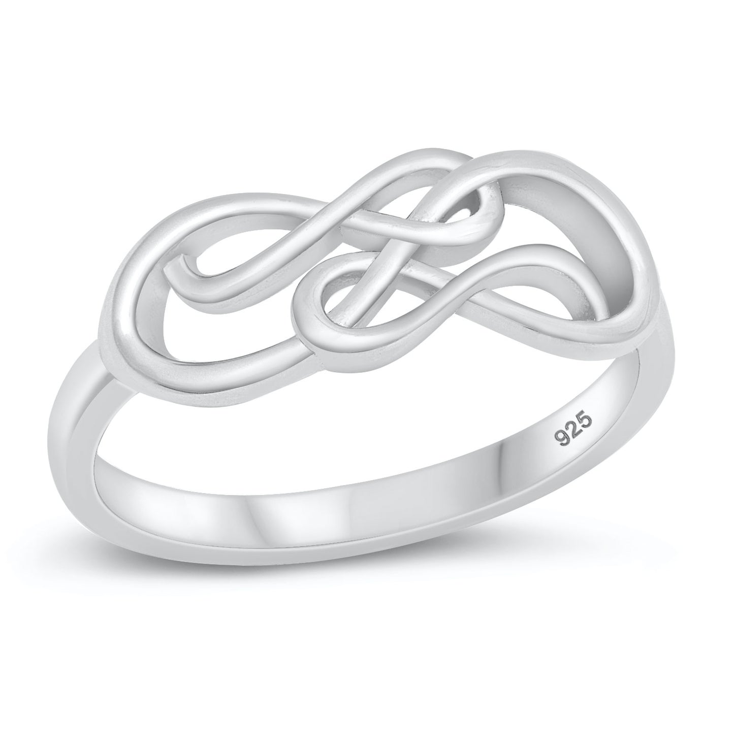 Silver Ring - Double Infinity