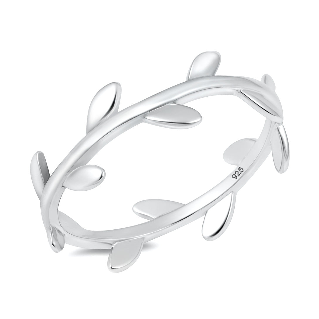 Silver Ring - Vine