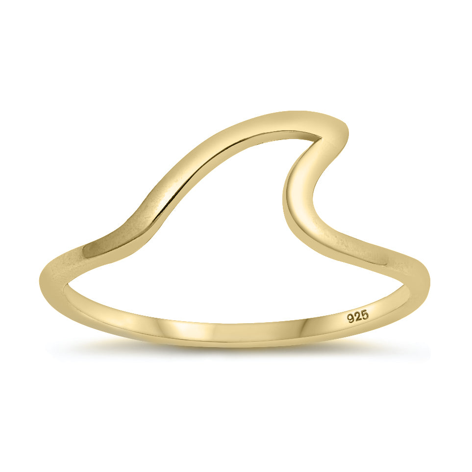 Silver Ring - Wave