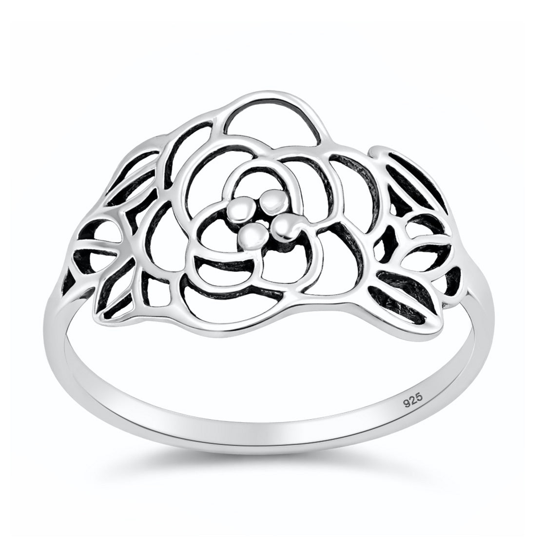 Silver Ring - Flower
