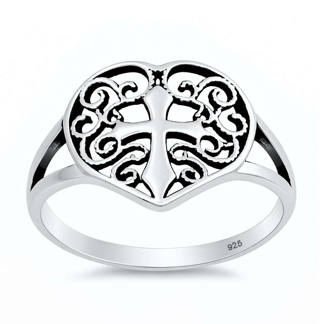 Silver Ring - Heart