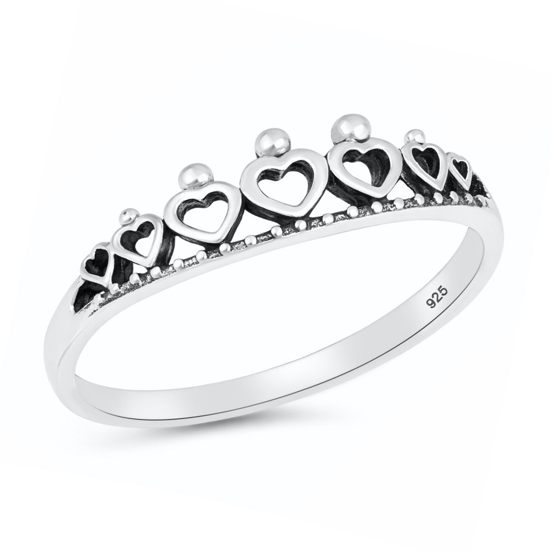 Silver Ring - Crown