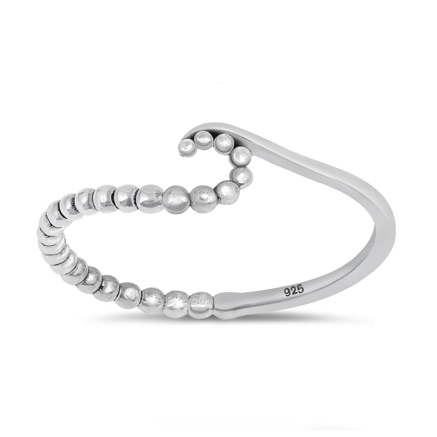 Silver Ring - Wave