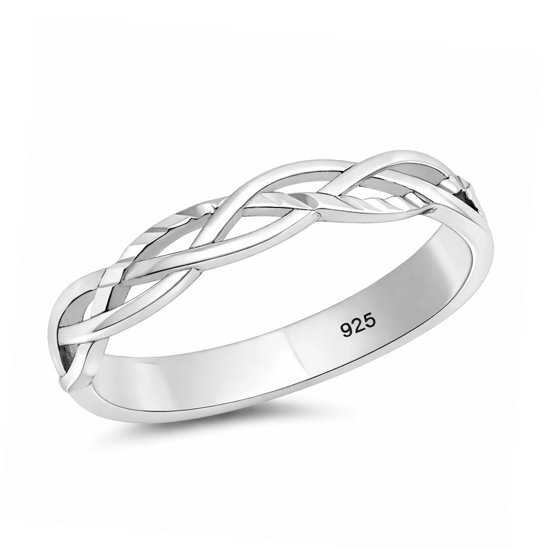 Silver Ring - Braid