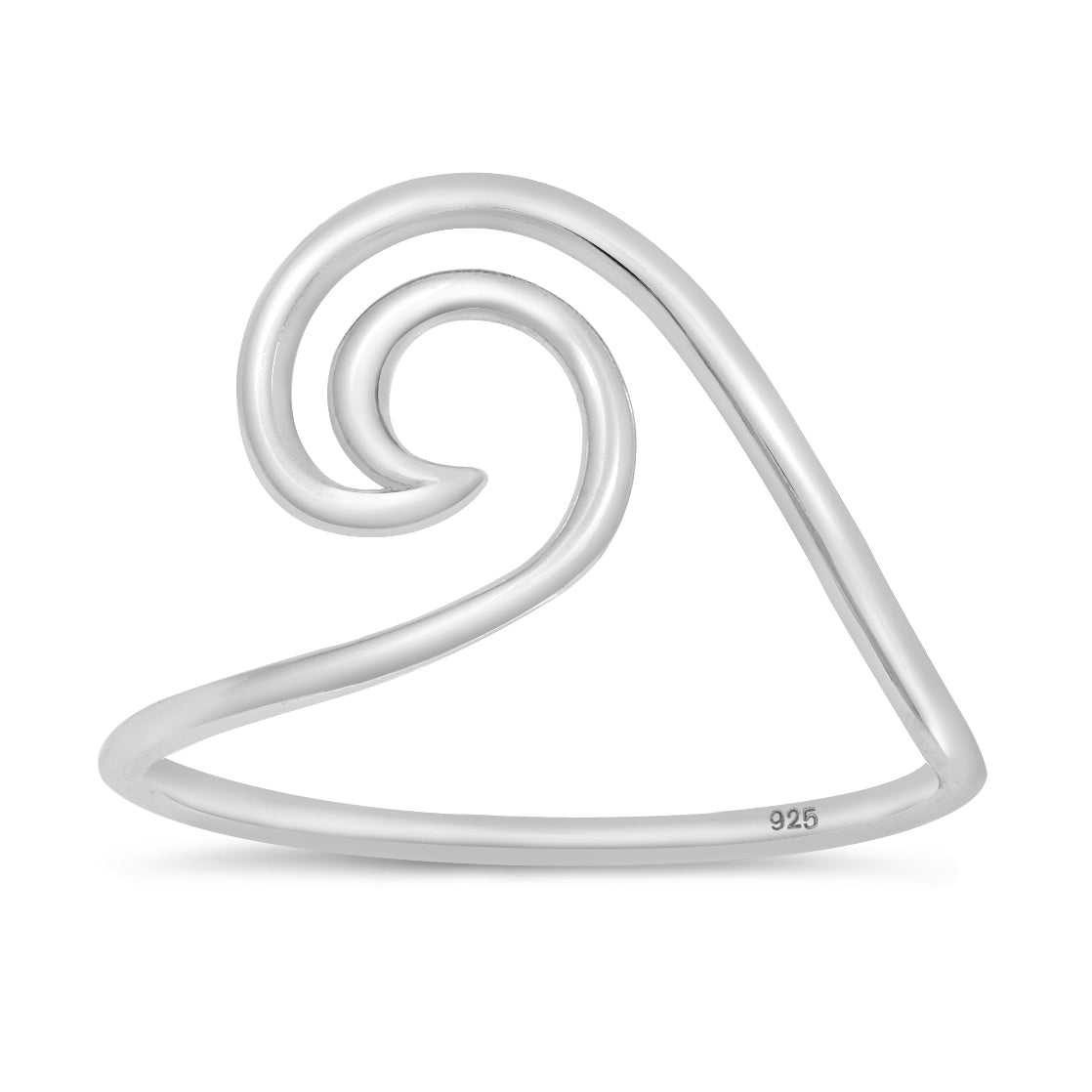 Silver Ring - Wave