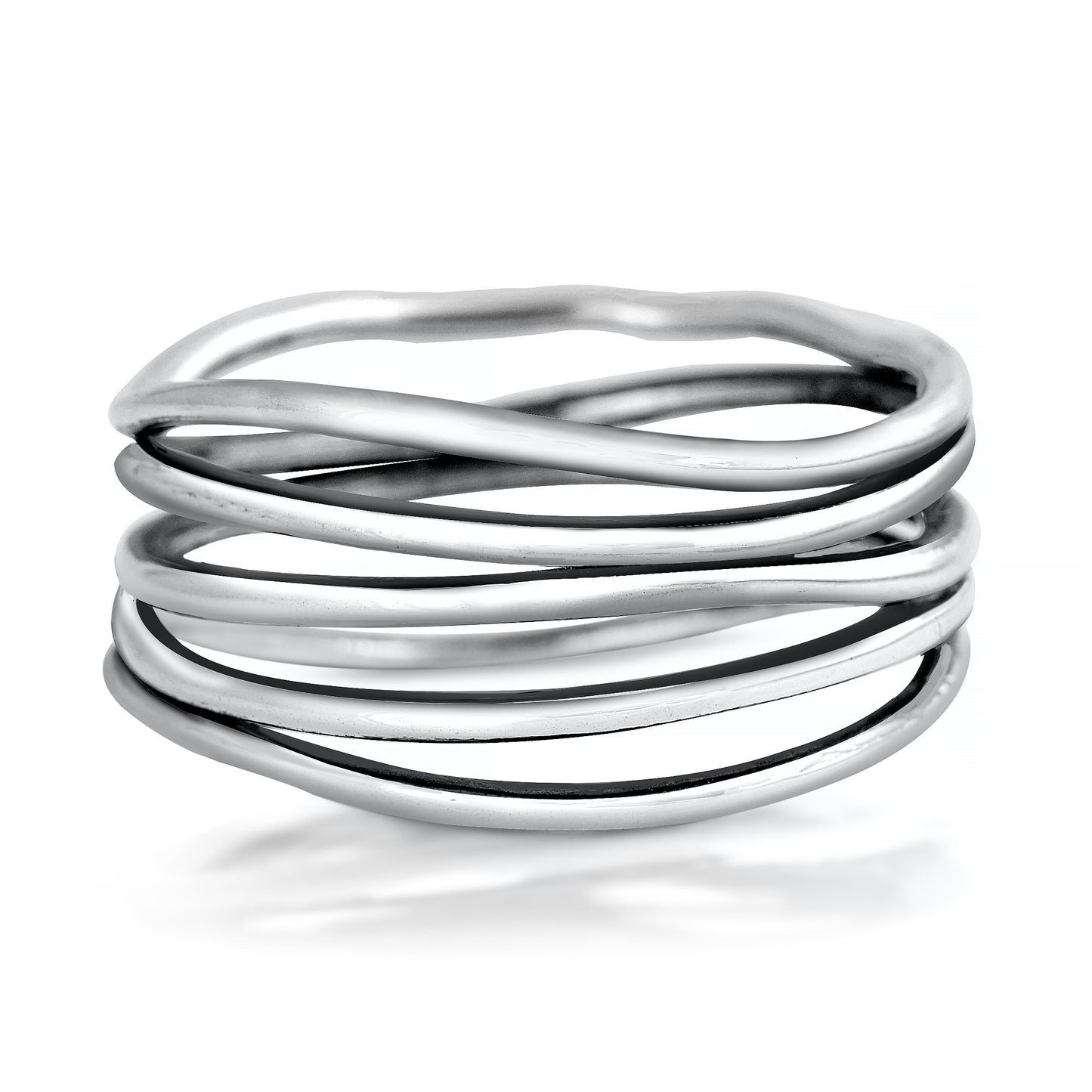 Silver Wire Wrap Ring
