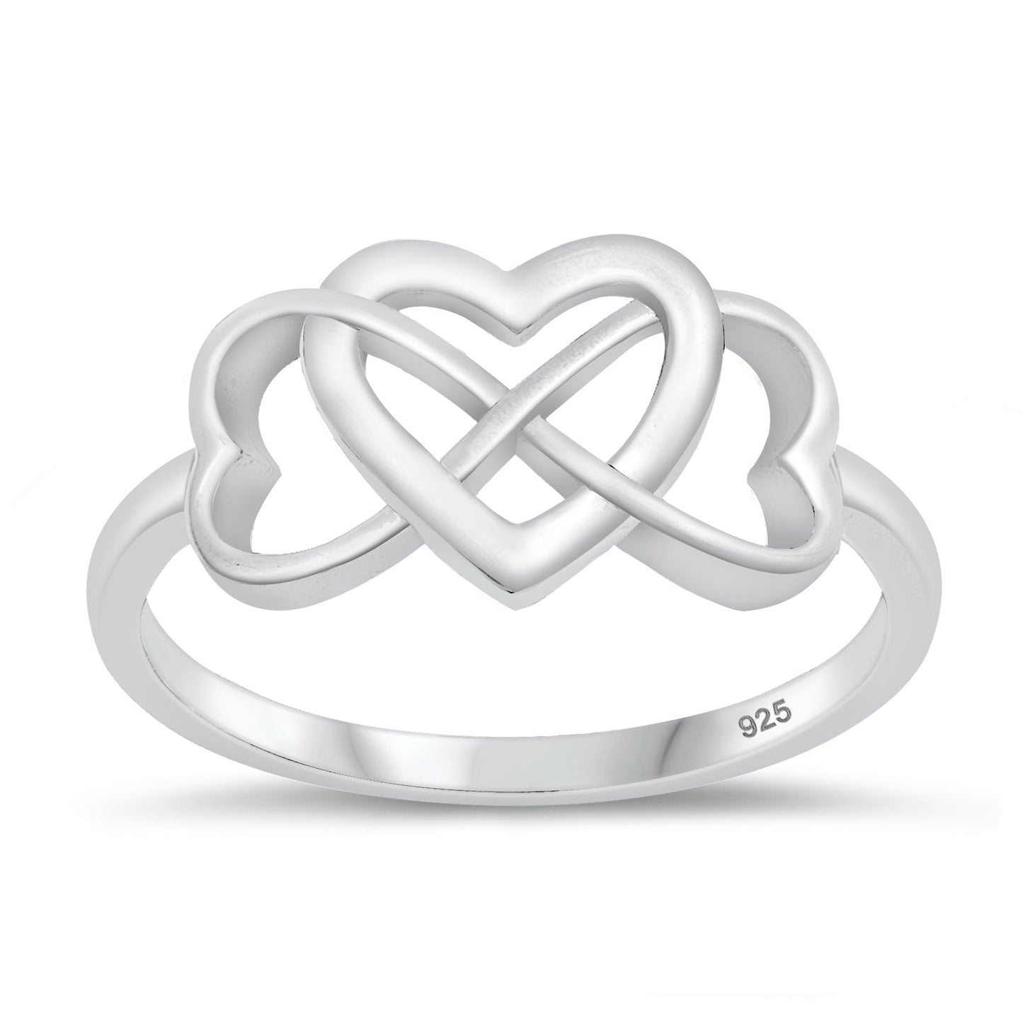 Silver Ring - Infinity Heart