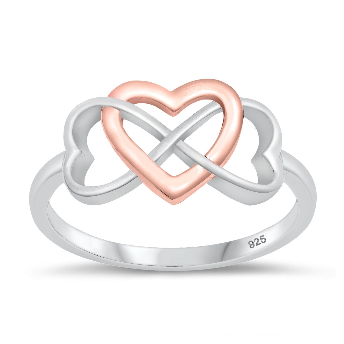Silver Ring - Infinity Heart