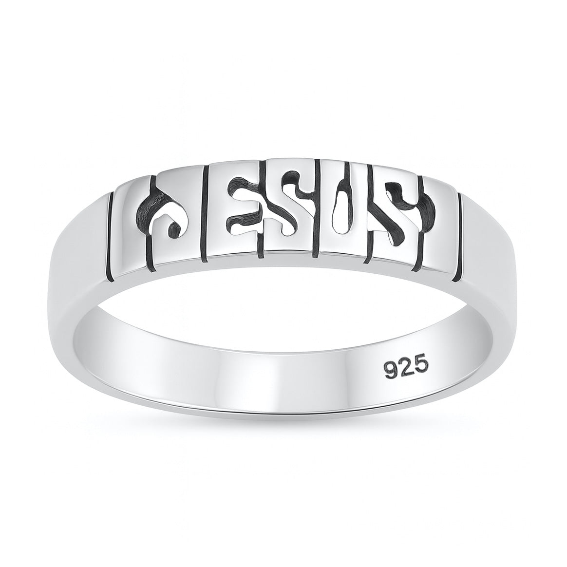 Silver Ring - Jesus