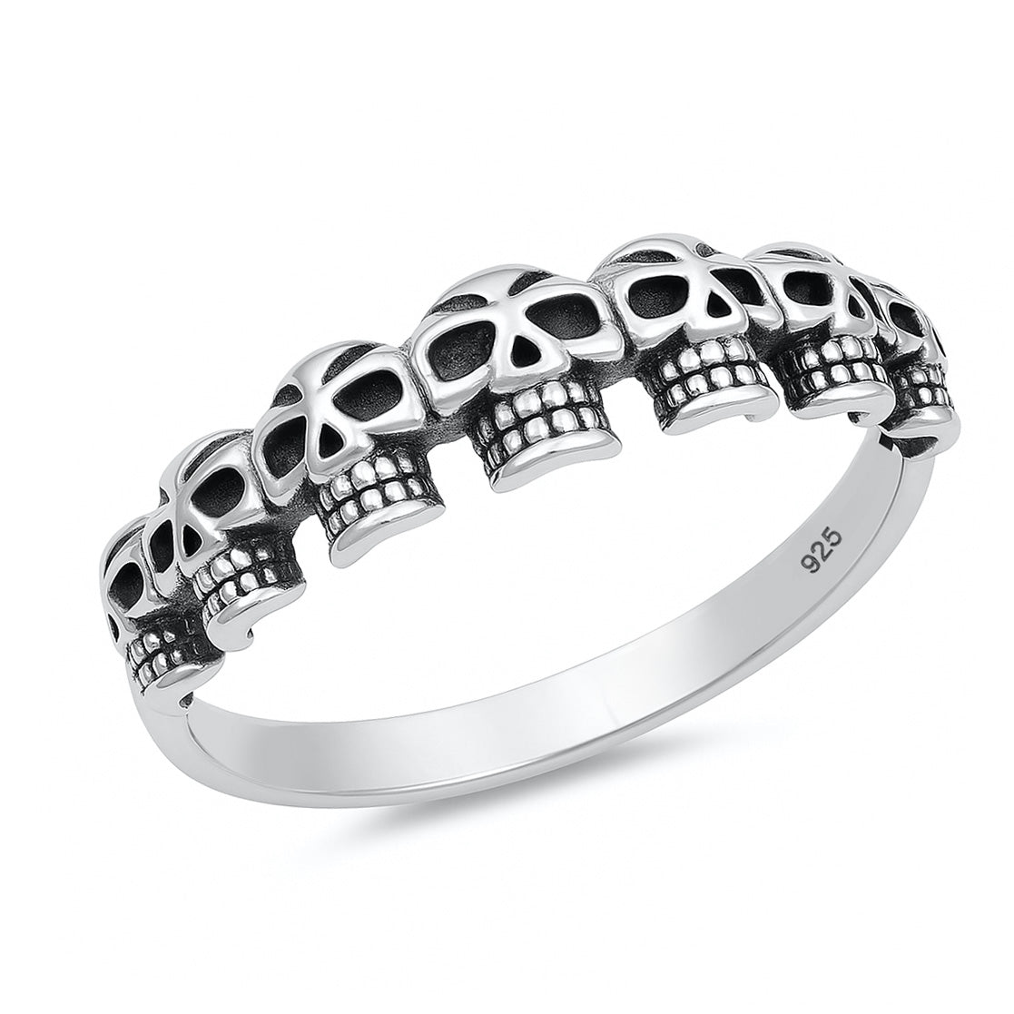 Silver Ring - Skulls