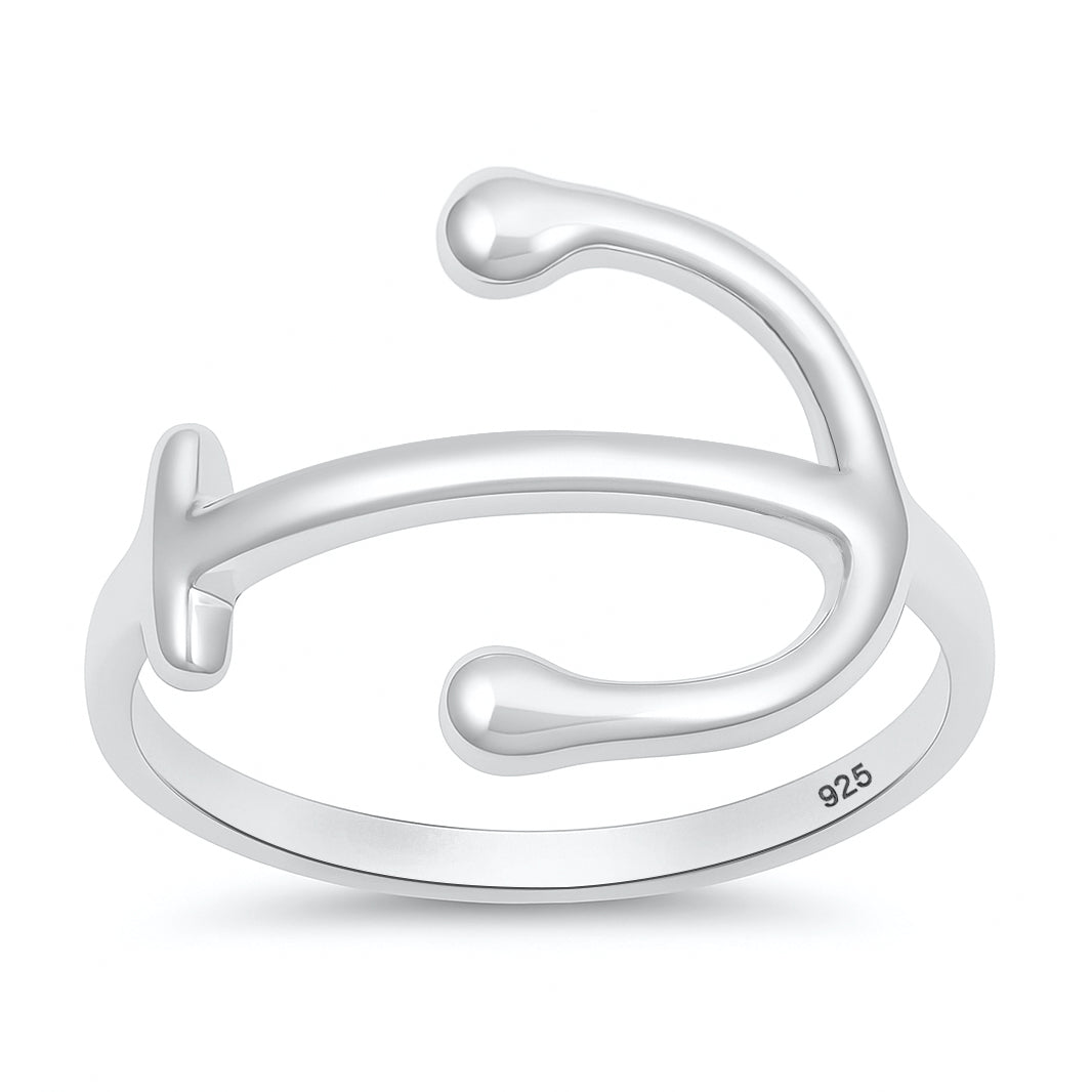 Silver Ring - Anchor