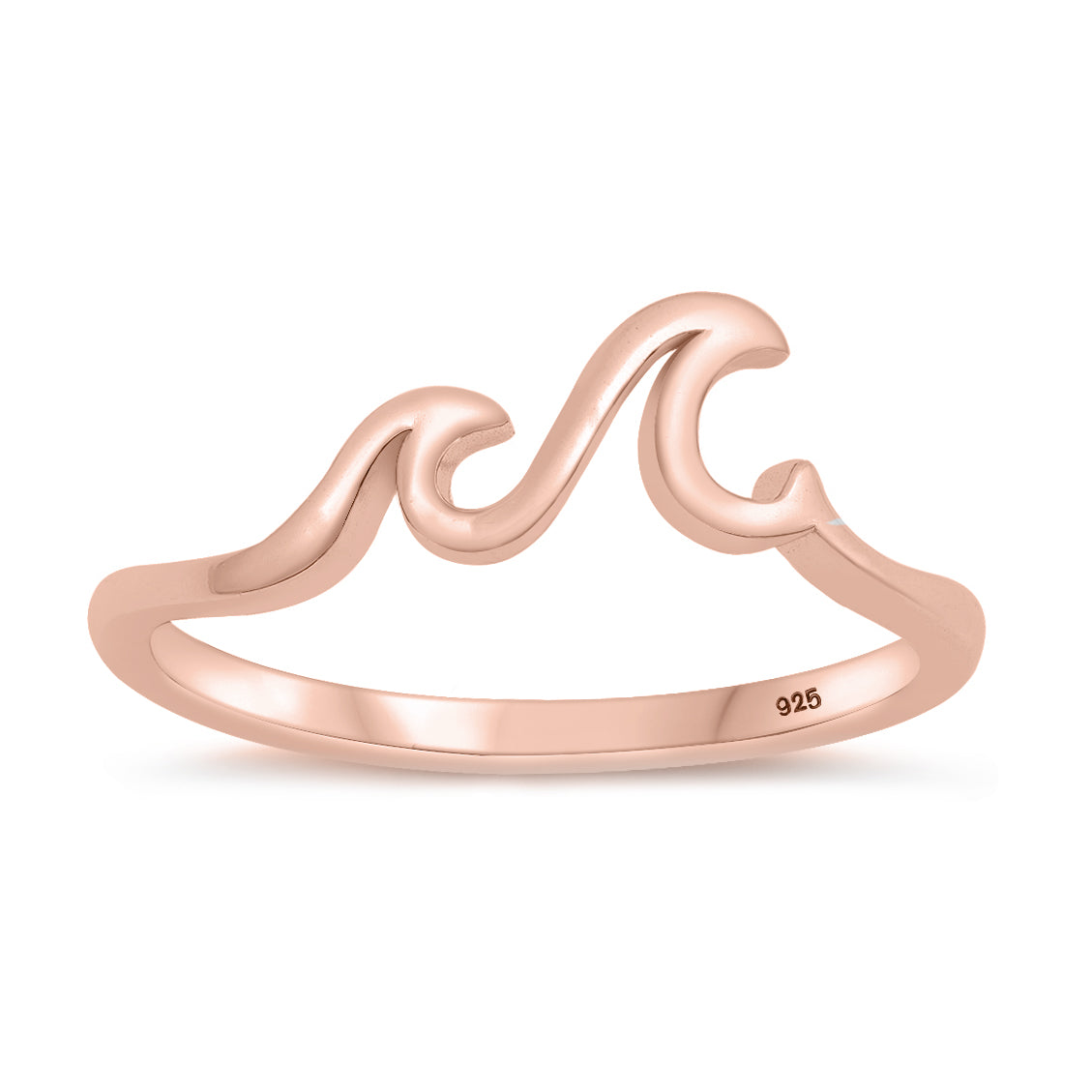 Silver Ring - Little Waves