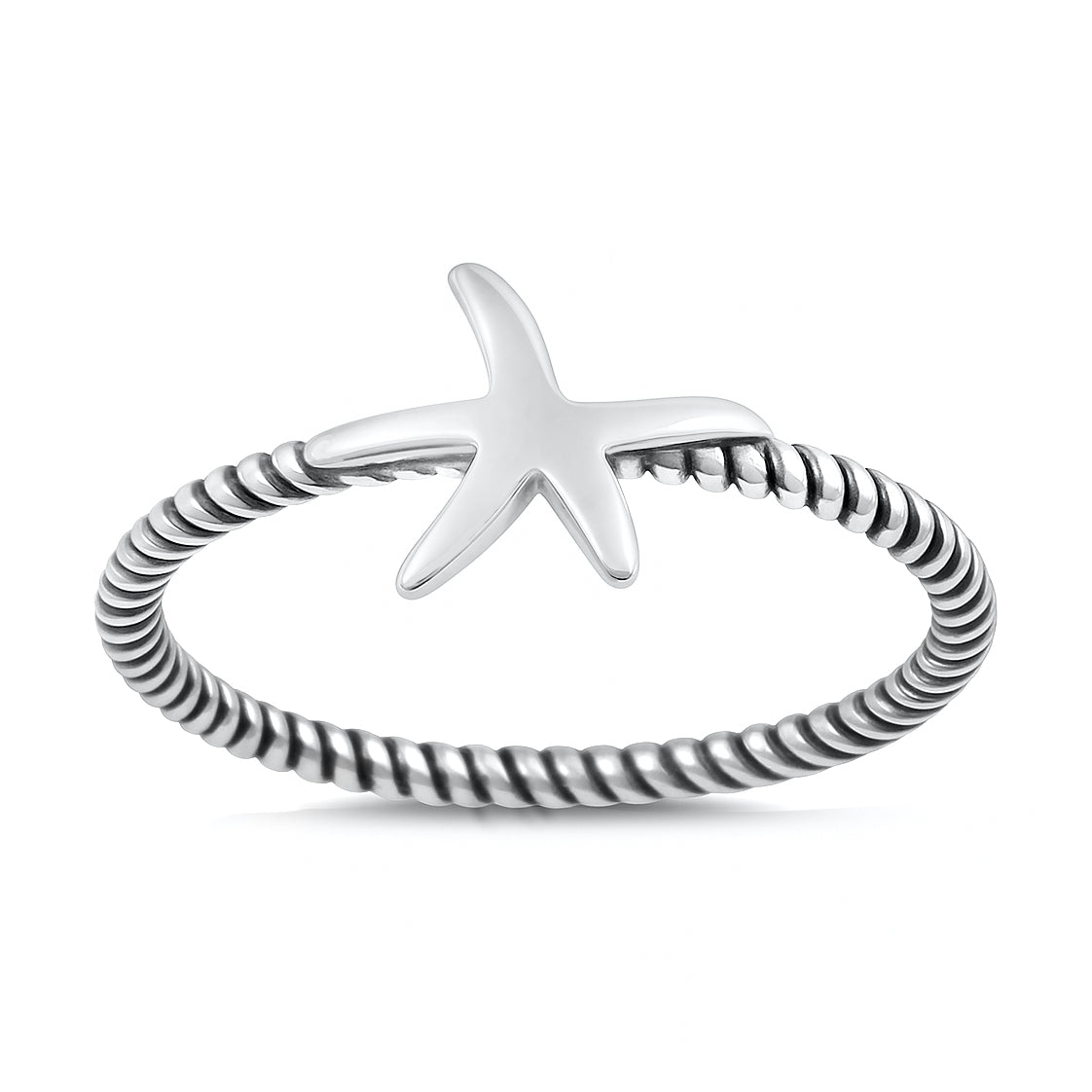 Silver Ring - Starfish