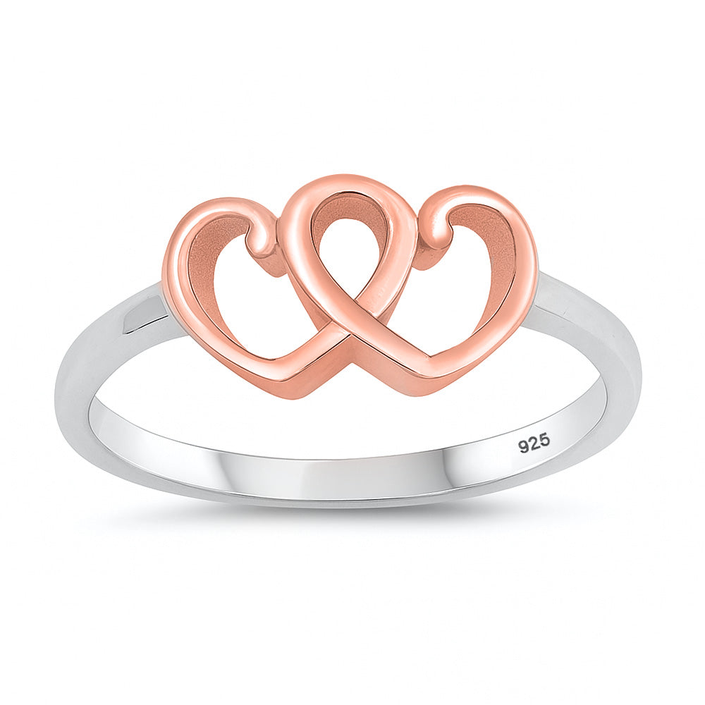Silver Ring - Hearts
