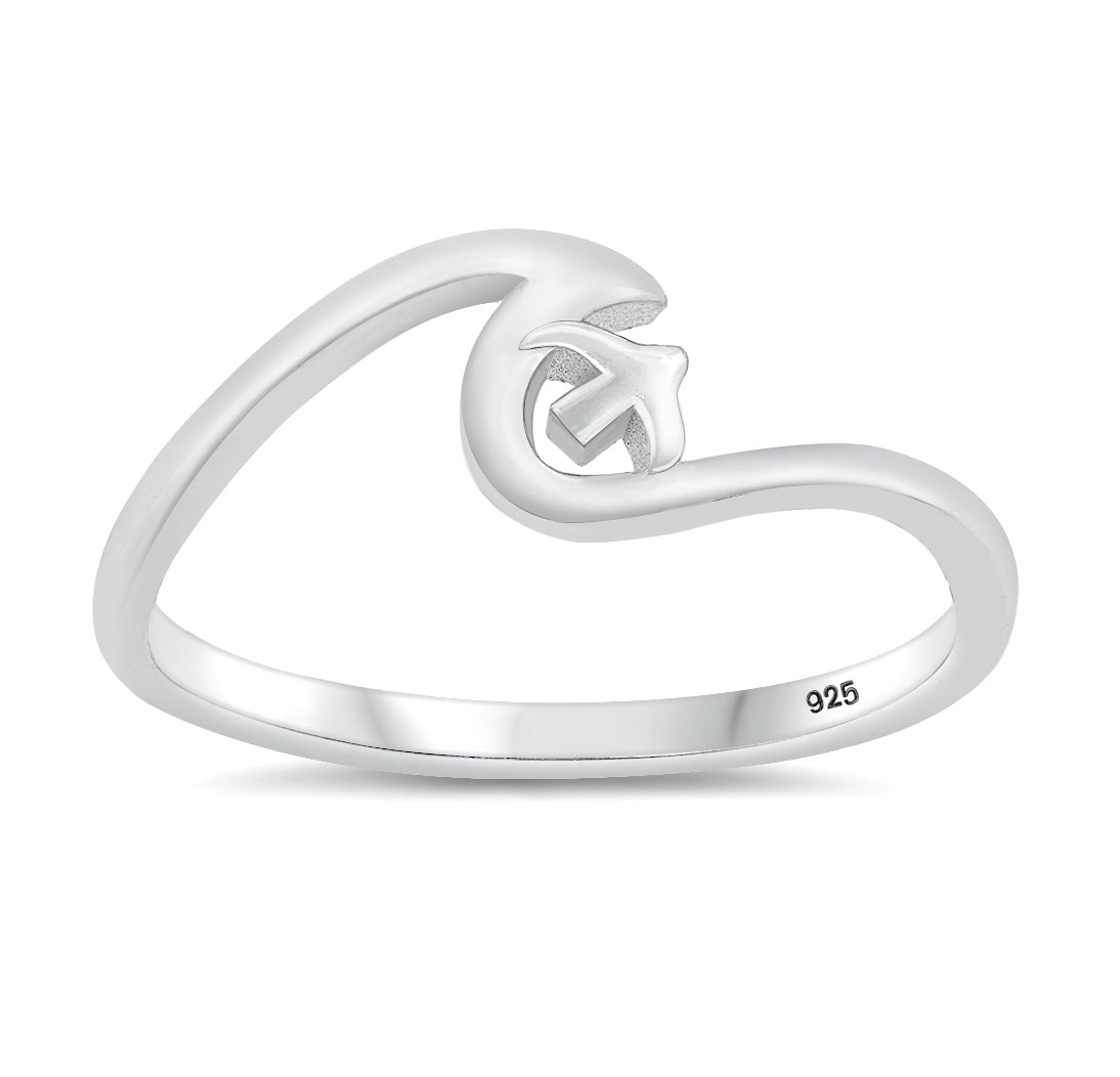 Silver Ring - Wave and Sparrow