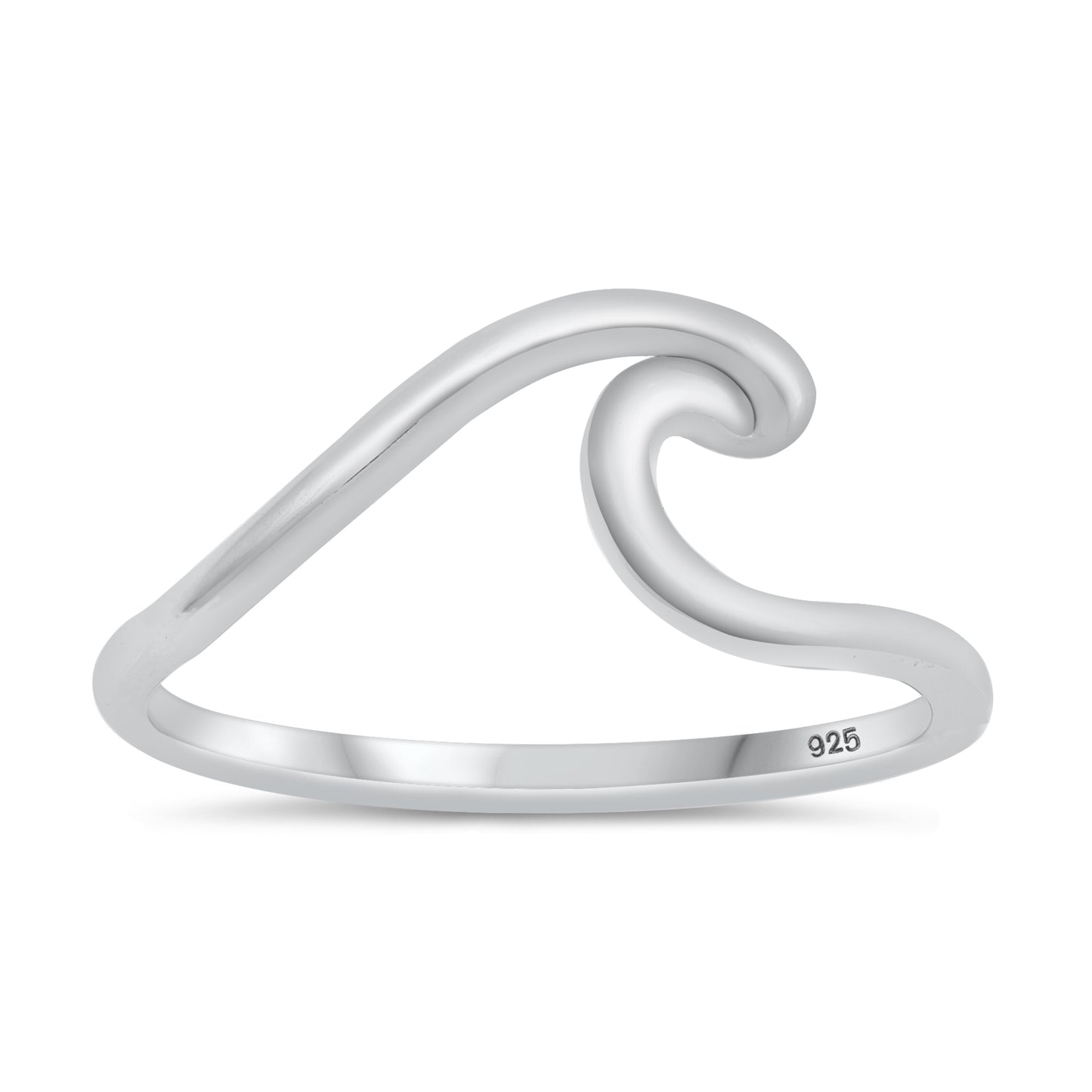 Silver Ring - Wave