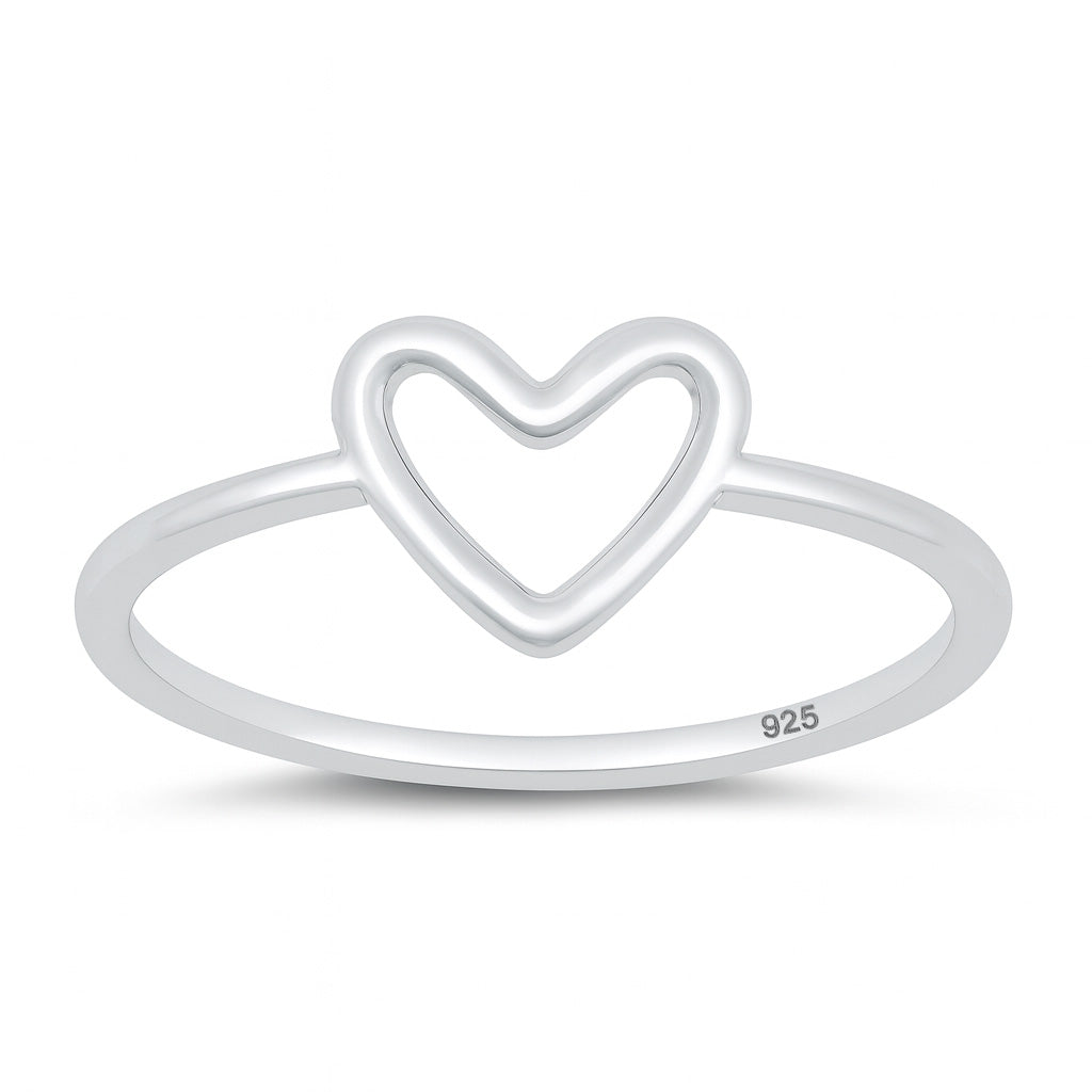 Silver Ring - Heart