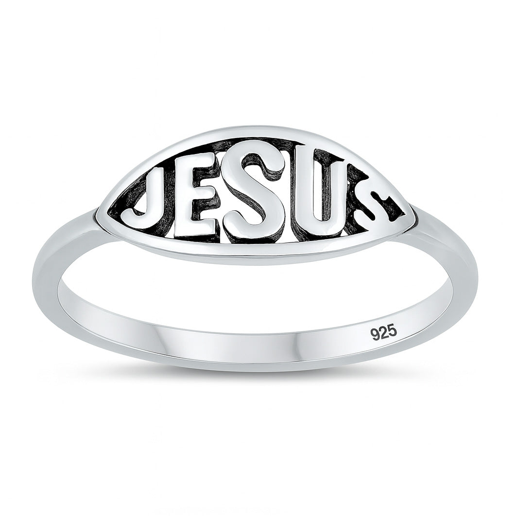 Silver Ring - Jesus