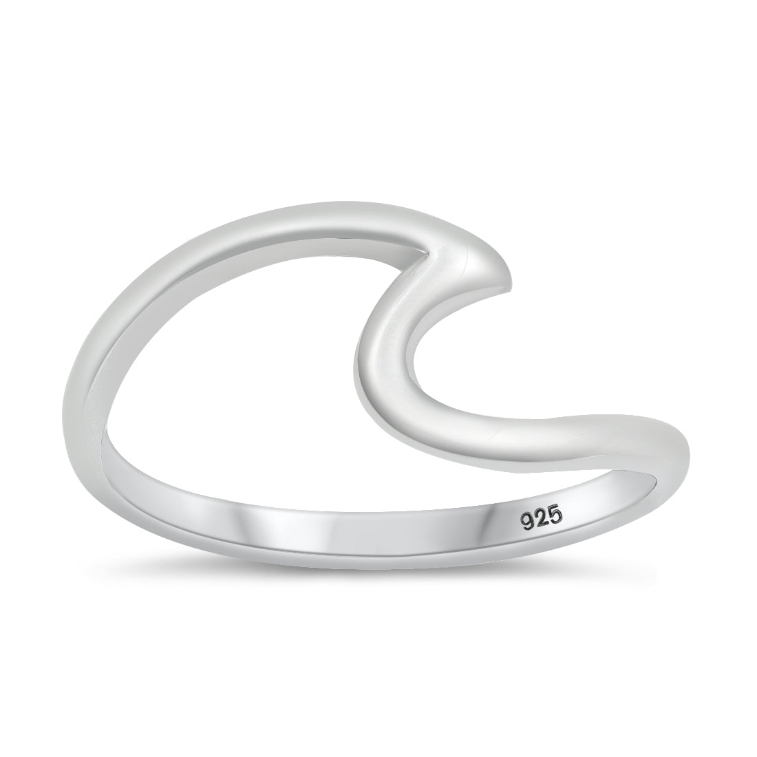 Silver Ring - Wave