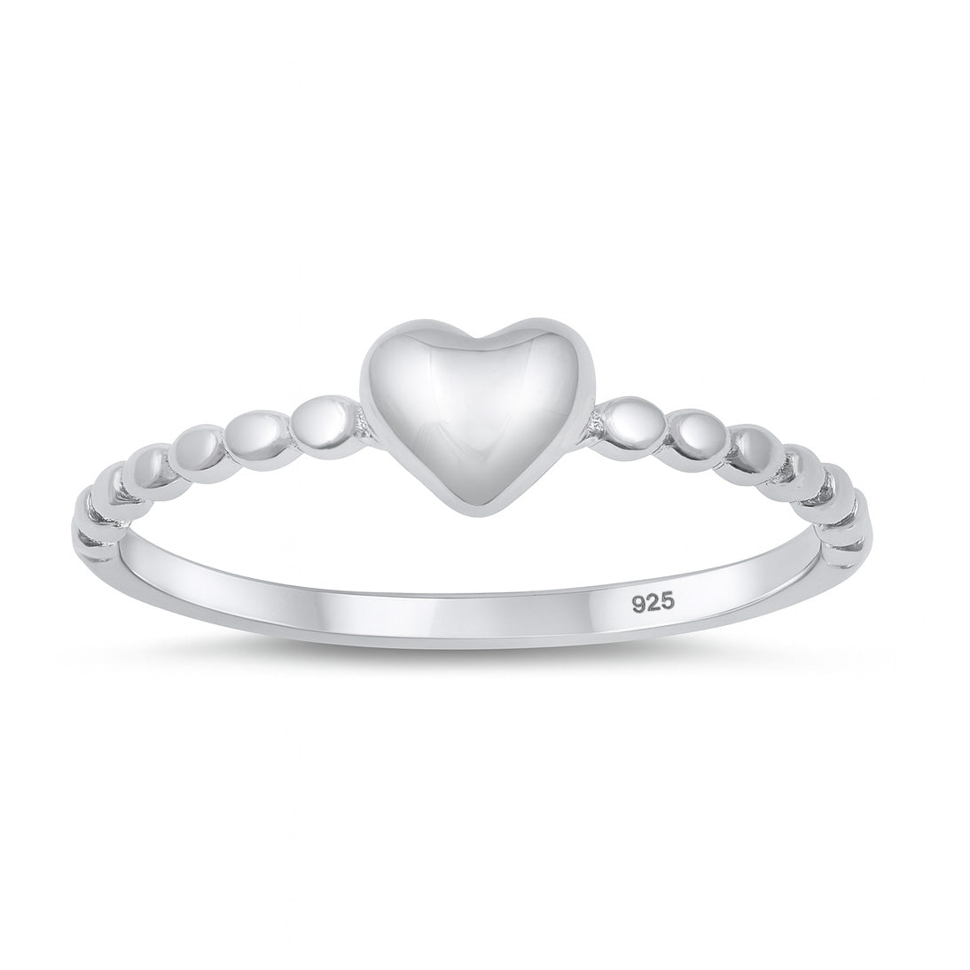Silver Ring - Heart