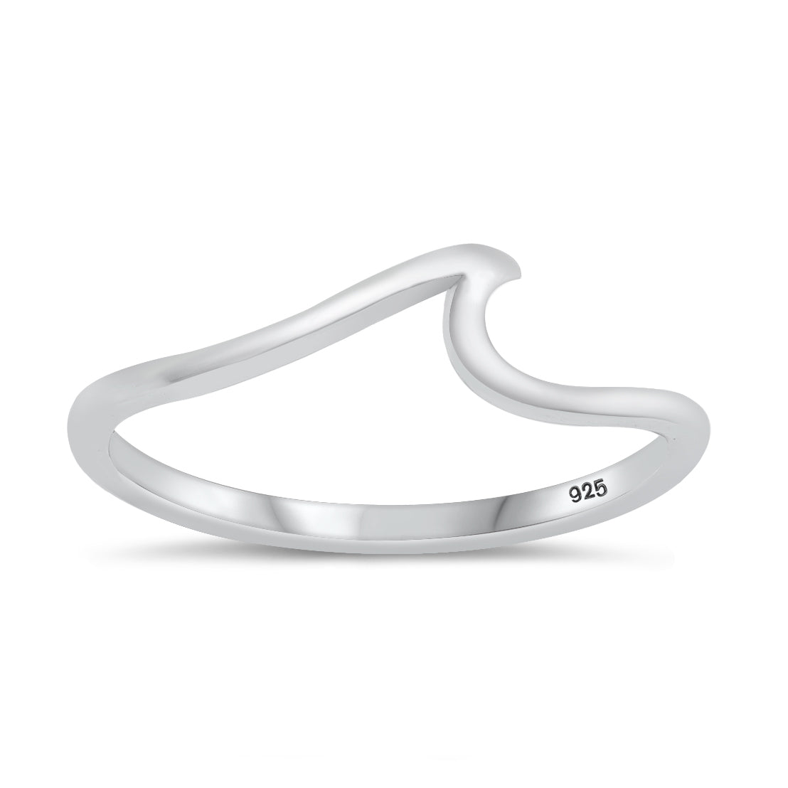 Silver Ring - Wave
