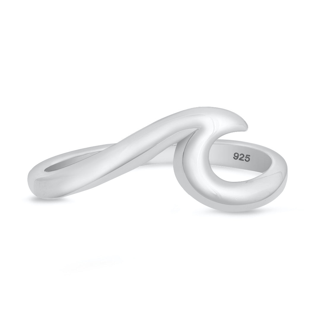 Silver Ring - Wave