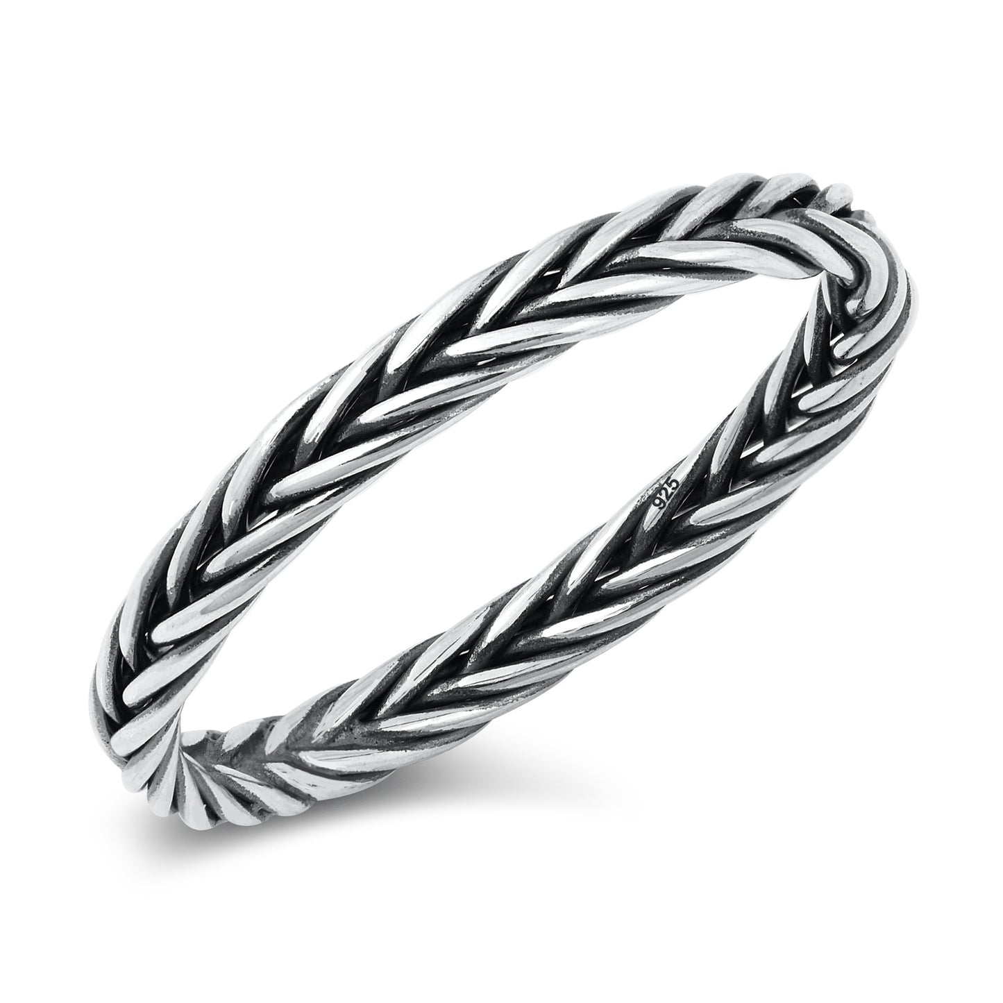 Silver Ring - Braid