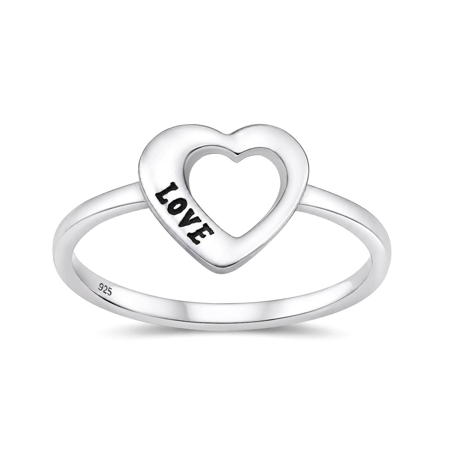 Silver Ring - Heart