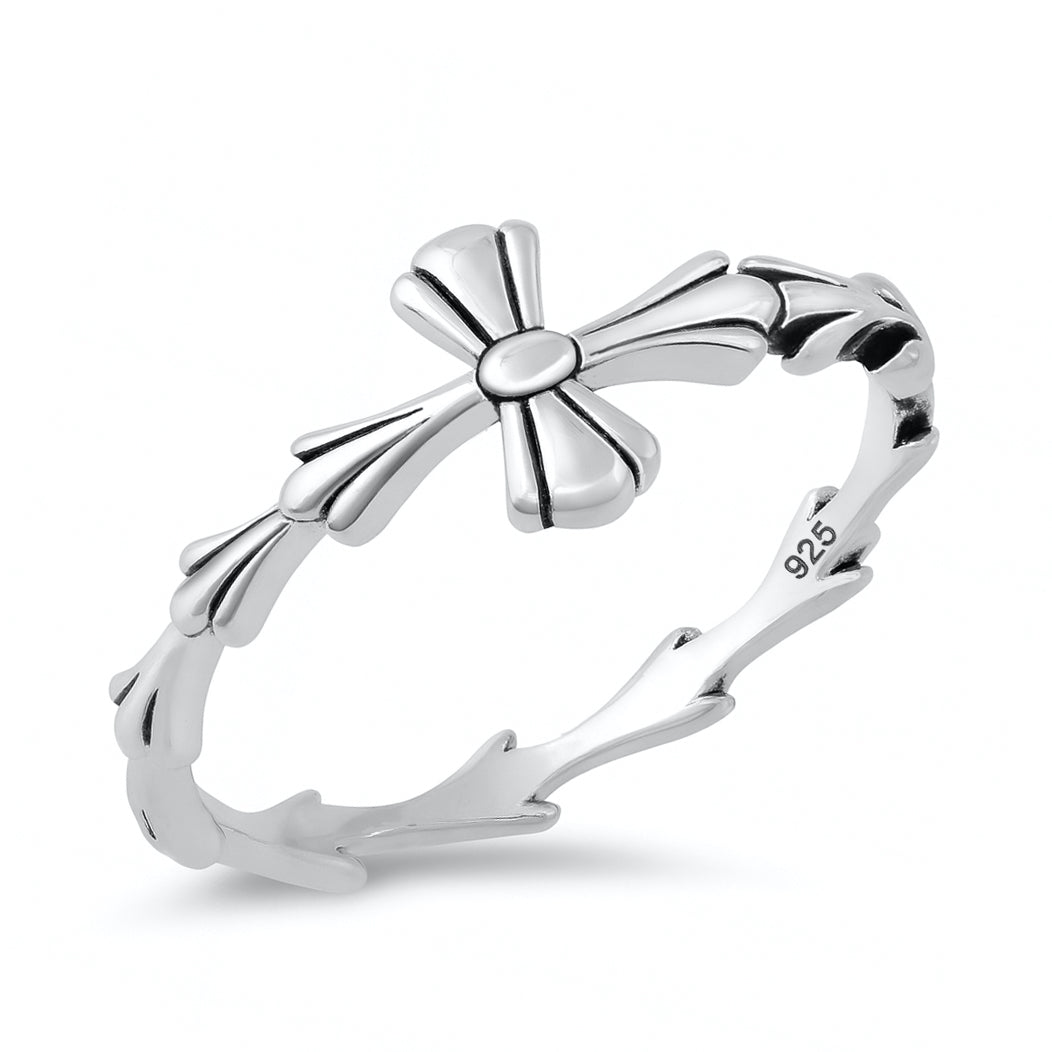 Silver Ring - Cross