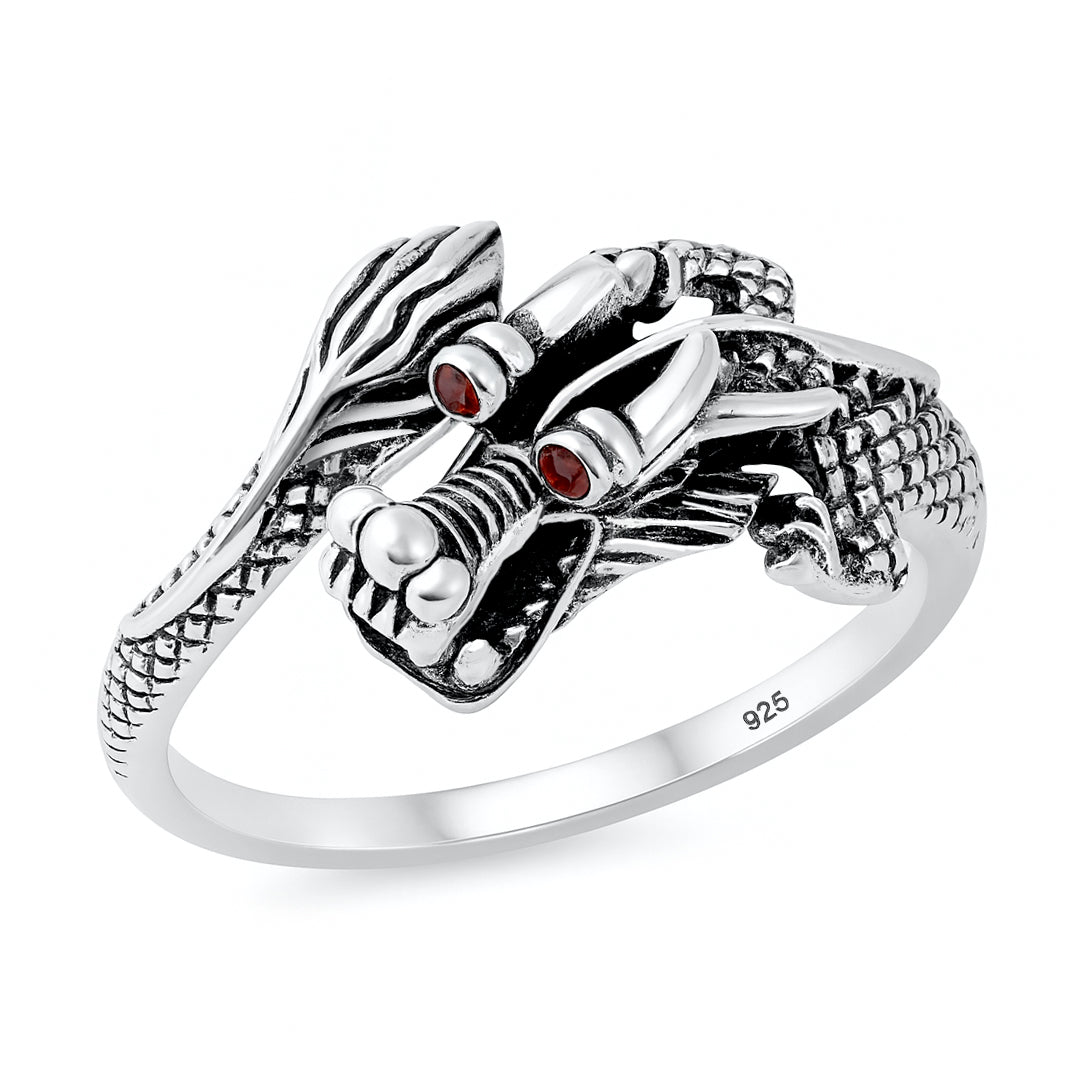 Silver Ring - Dragon
