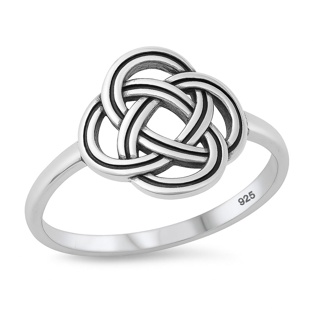 Silver Toe Ring - Celtic