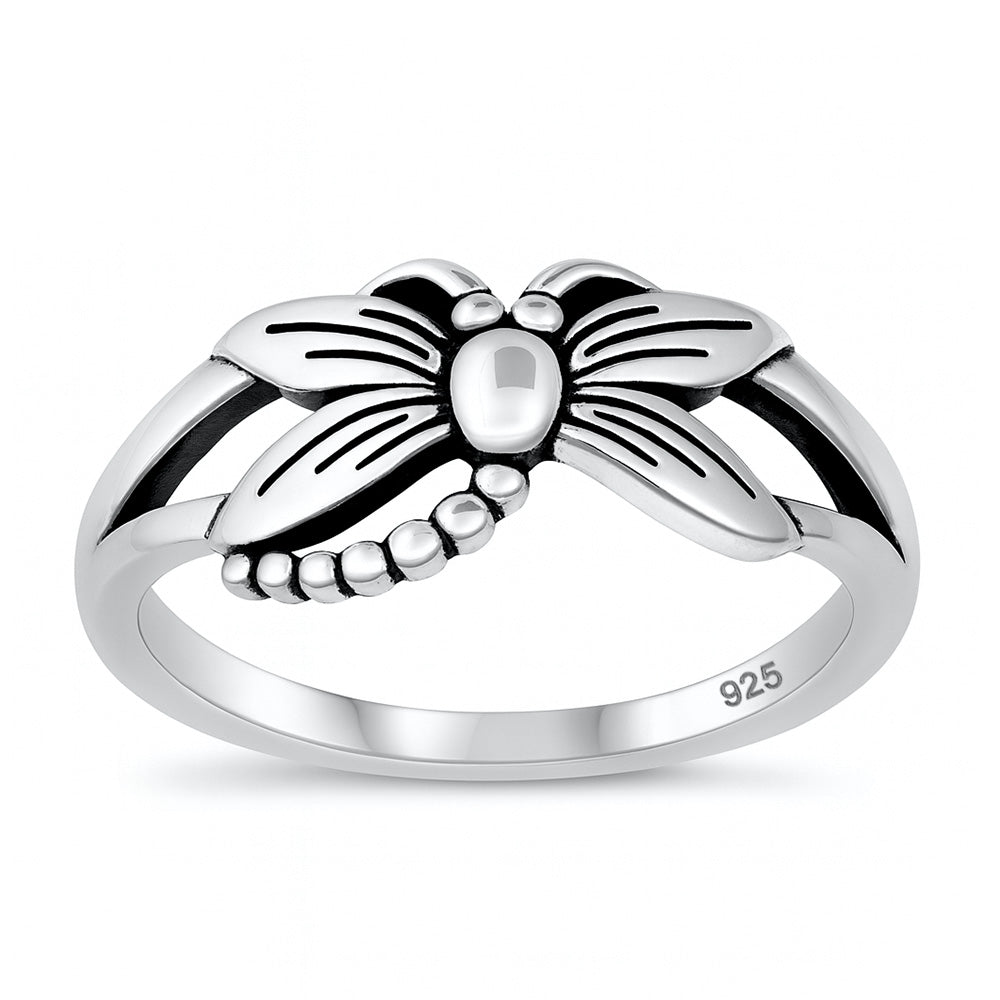 Silver Ring - Dragonfly