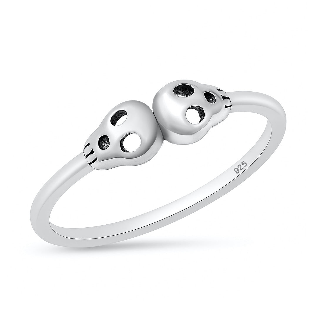 Silver Ring - Skulls
