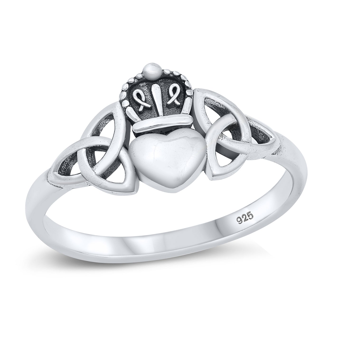 Silver Ring - Celtic Claddagh